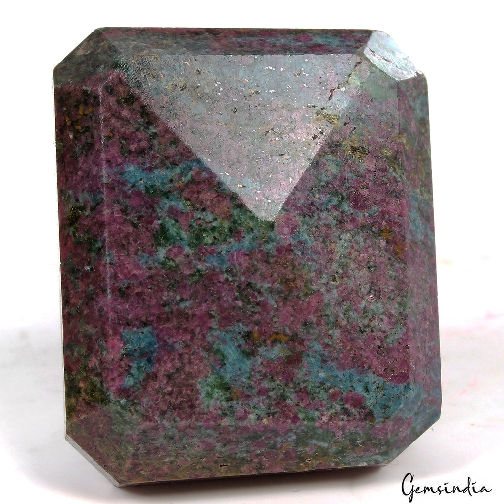 520 Ct Natural Untreated Ruby Kyanite Octagon Cut Earth Mined Huge Size Gemstone