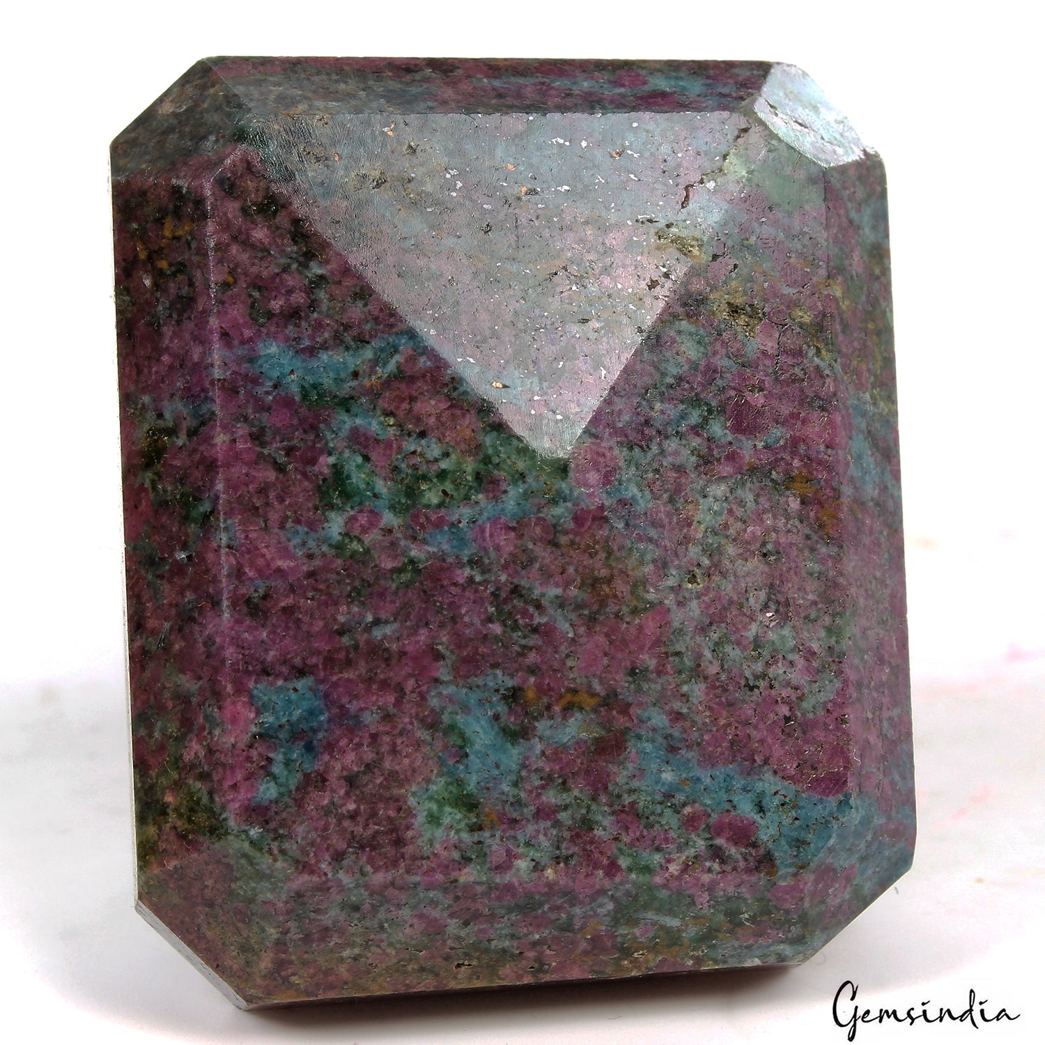 520 Ct Natural Untreated Ruby Kyanite Octagon Cut Earth Mined Huge Size Gemstone