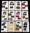 33 Pair Natural Ruby Emerald & Sapphire Gemstone Lot Matching Pair For Earrings