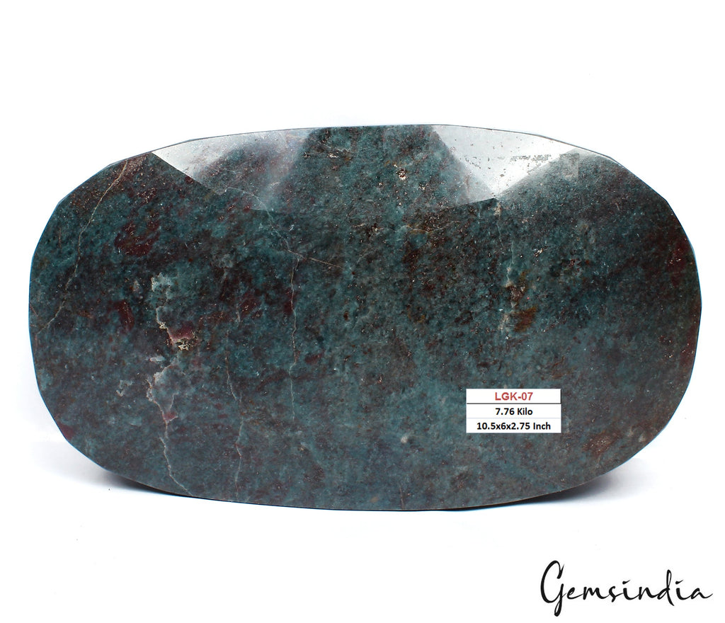 7.7 Kg Natural Ruby Kyanite Oval Cut Huge Rare Untreated Earth Mined Gemstone NM