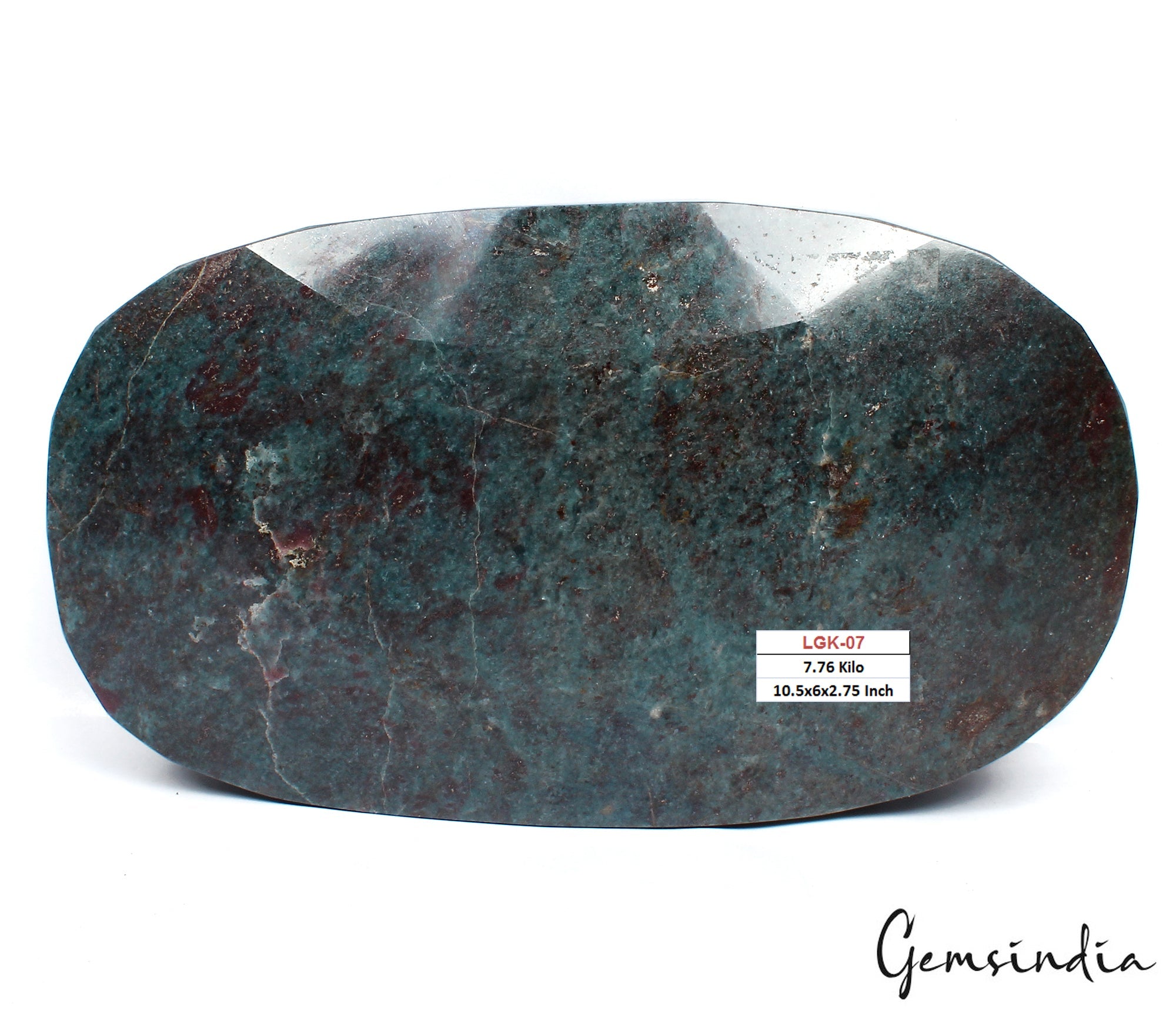 7.7 Kg Natural Ruby Kyanite Oval Cut Huge Rare Untreated Earth Mined Gemstone NM