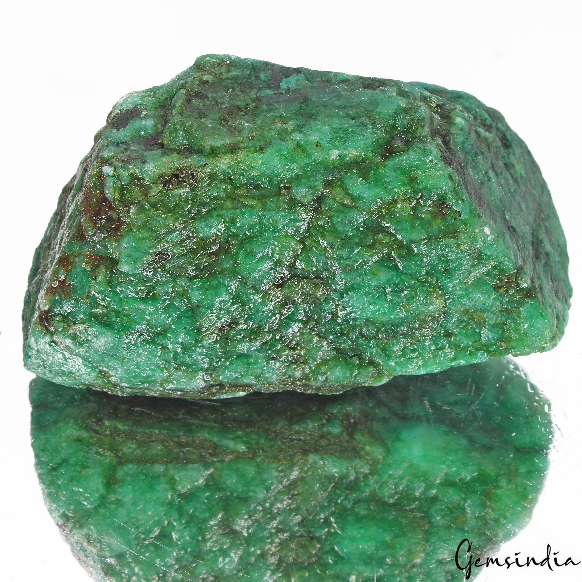 1800 Ct Natural Brazilian Green Emerald Raw Rough Rock Crystal Minerals Huge Gem