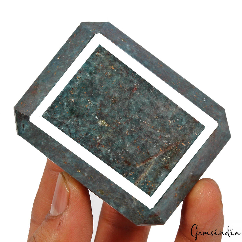 2050 Cts Natural Untreated Blue Kyanite Octagon Cut Huge Size Earth mined Gem ID