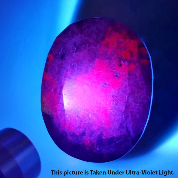 2230 Ct Natural Untreated Ruby Kyanite Oval Cut Huge Gemstone From Madagascar