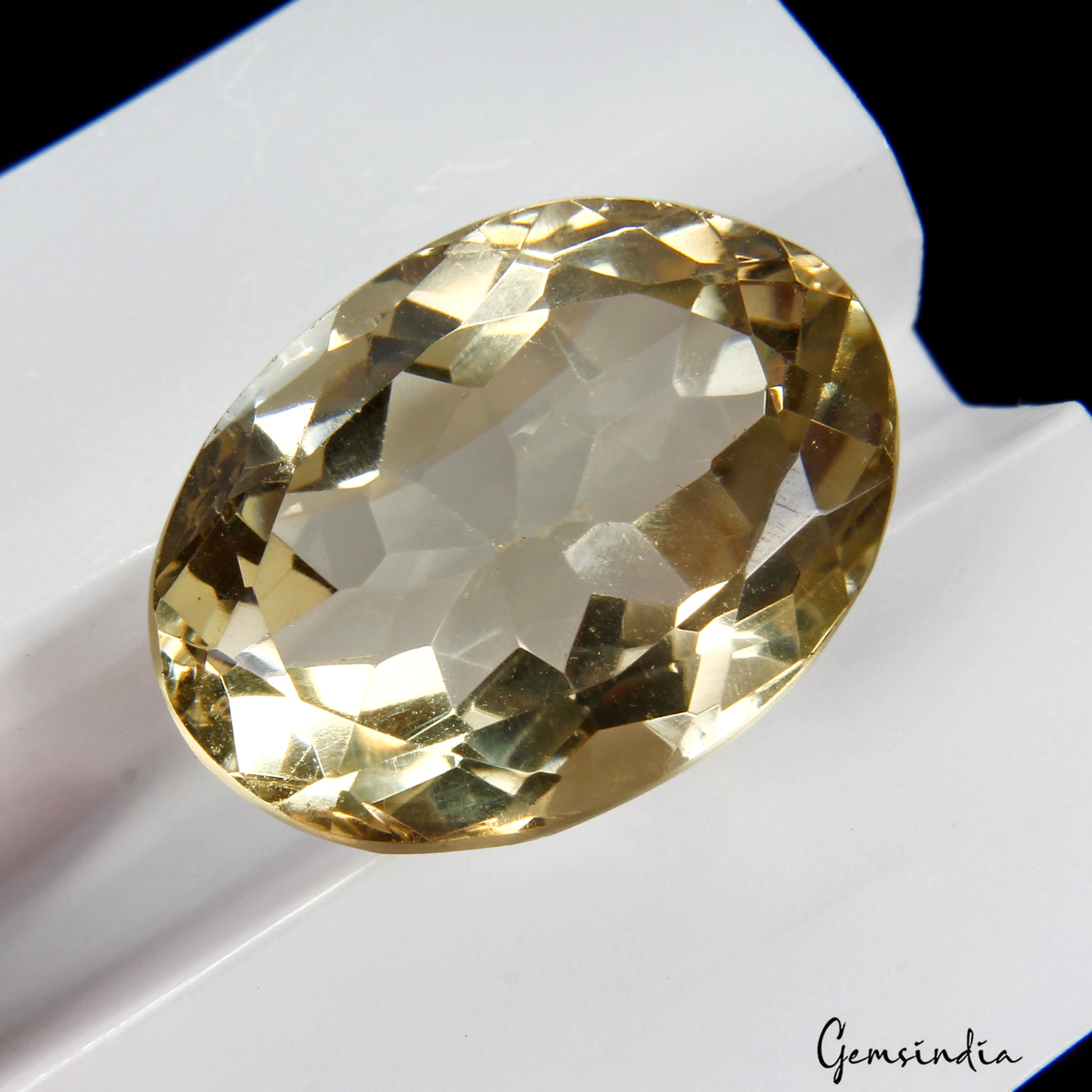 VVS 34.80Ct Natural Citrine Oval Cut Loose Untreated Brazil Gemstone For Jewelry