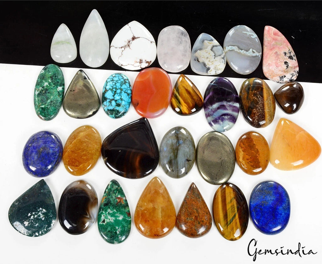 1800 Ct. Natural Multi Gemstones Mix Color/ Shape Loose jewelry Gemstones ~29 Pc