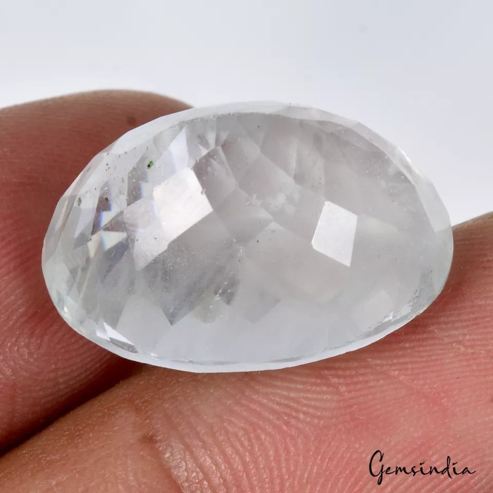 23.30 Ct Natural Brazilian Untreated Aqua Blue Aquamarine Oval Gem For Pendant