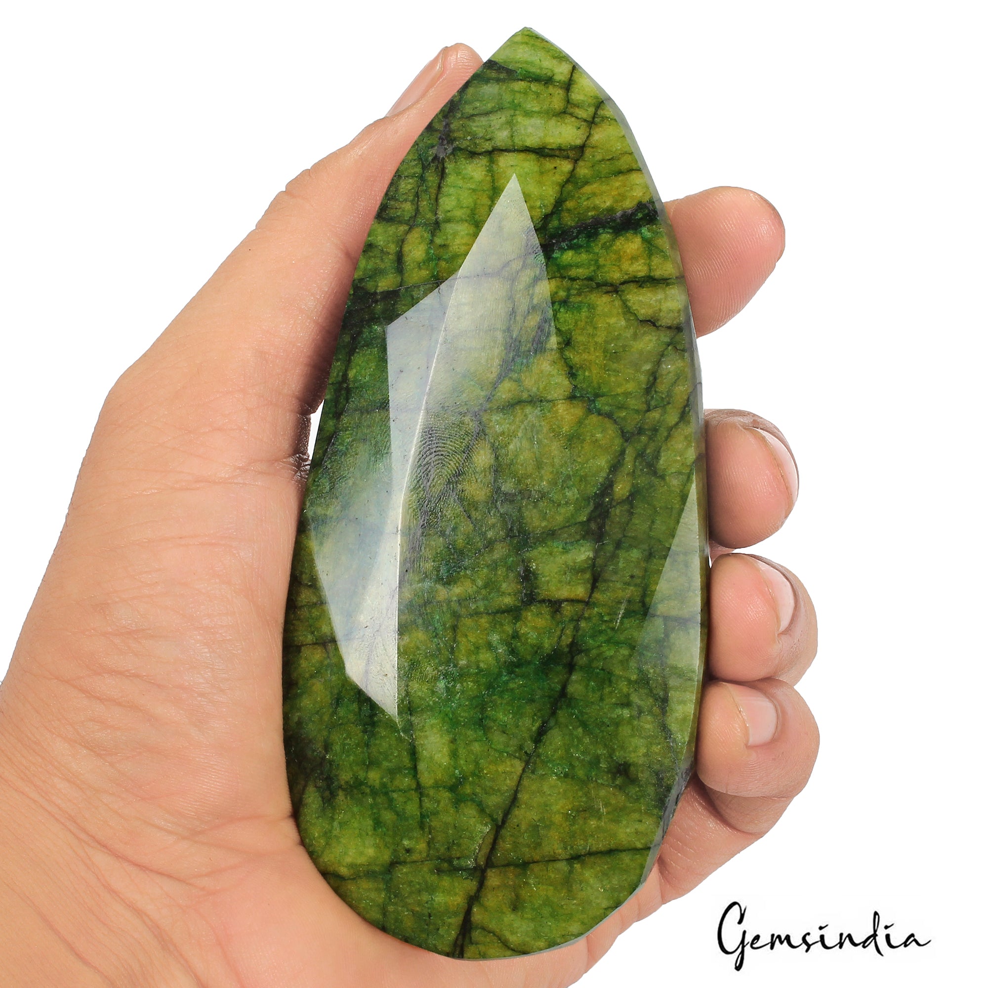 1900 Ct Natural Parrot Green Emerald Earth Mined Museum Size Loose Pear Cut Gems