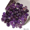 320 Ct. Natural Untreated Purple Amethyst Oval Cabochon Wholesale Loose Gems Lot