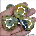 Sapphire Lot, Loose Gemstone, Untreated, Bi-Color — 6 Pieces, 37mm to 48mm, 1500 Ct, Madagascar