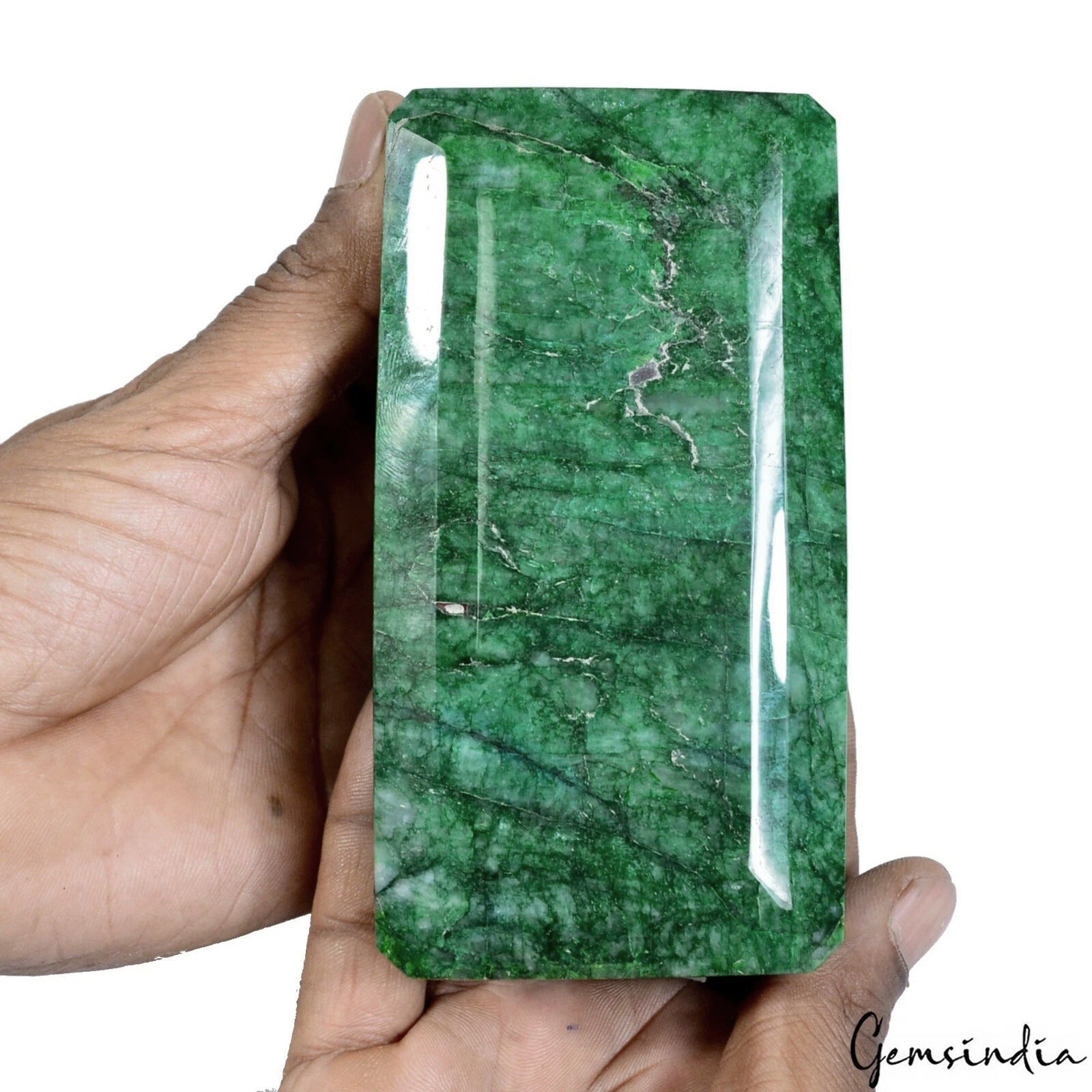 4650 Cts Natural Green Emerald Octagon Cut Earth mined Huge Gemstone from Brazil