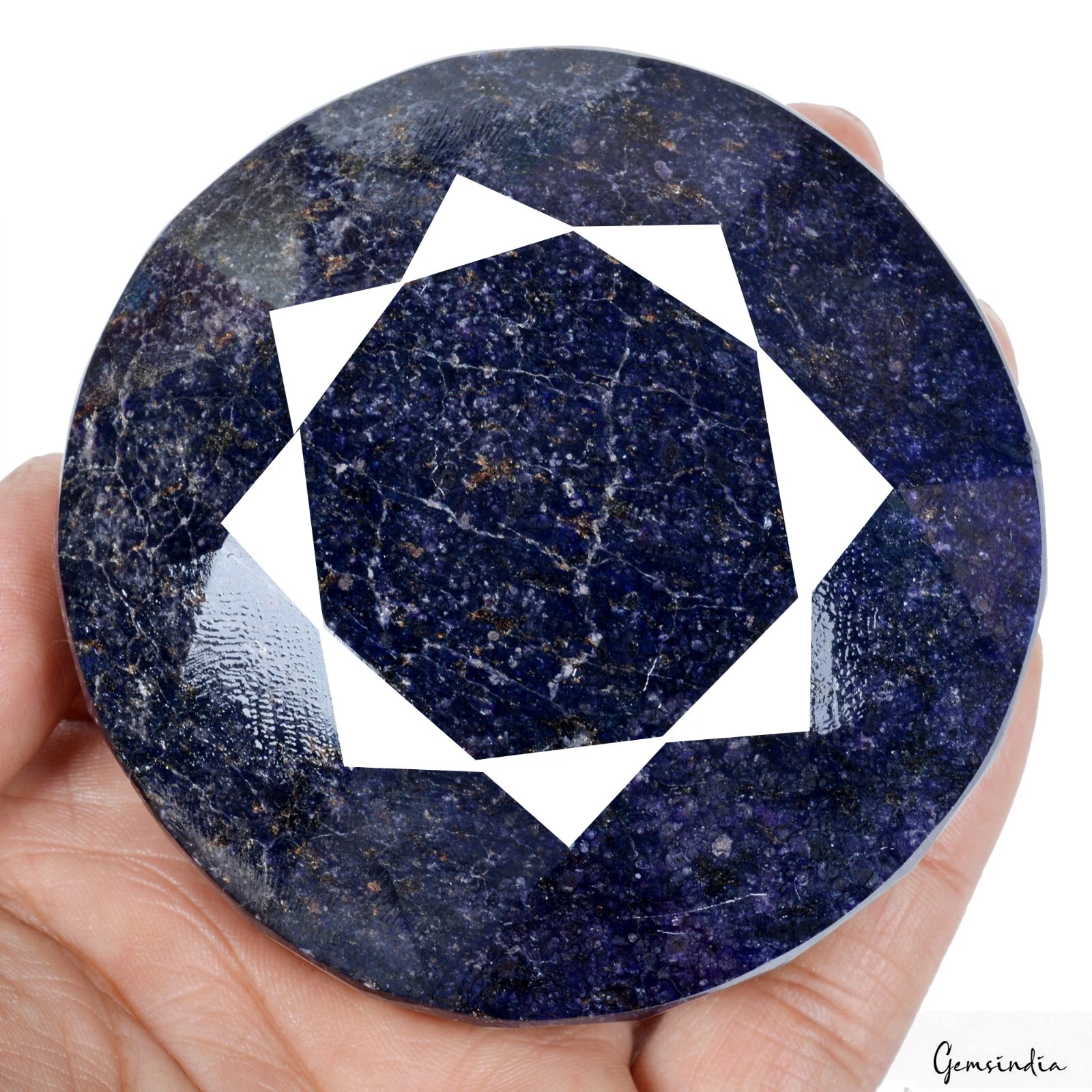 2450 Cts Natural Blue Sapphire Round Cut Huge Earth mined Museum Size Gemstone