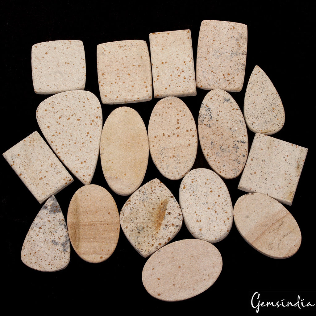 630Ct Natural Untreated Psilomelane Dendrite Tree Agate Rough Mix Cab Gems~17 Pc