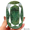 2300 Ct Natural Green Brazilian Emerald Oval Cut Museum Size Gemstone ~115x71mm