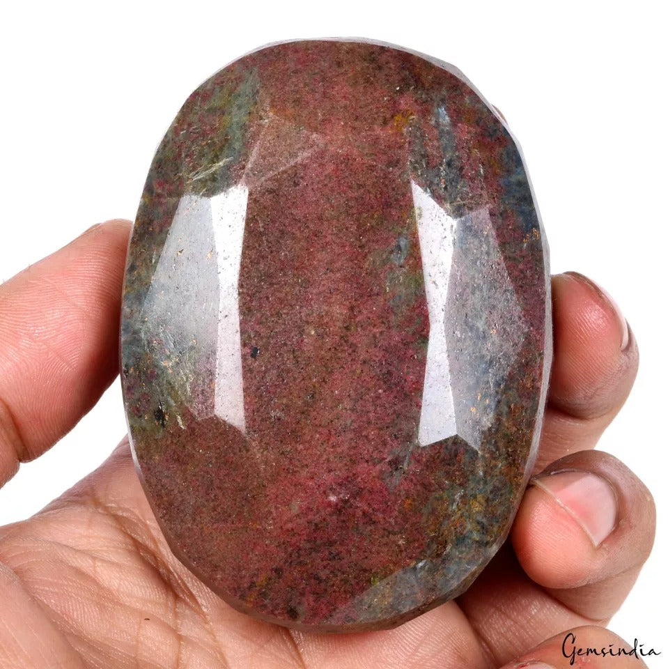 2000 Cts Natural Untreated Ruby Kyanite Earth Mined Oval Cut Huge Loose Gemstone