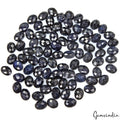 84 Pcs Natural Blue Sapphire Oval 8x6mm Checker Cut Jewelry Gemstones ~142.10 Ct