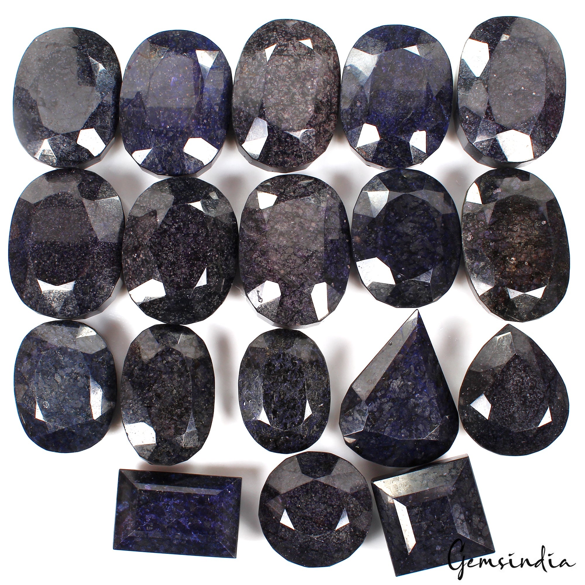 10 Kilo Natural Blue Sapphire Mix Shape Museum Size Loose Gemstones 81-101mm