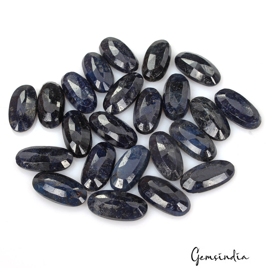 Certified 254 Cts/23 Pcs Natural Blue Sapphire Oval Calibrated 19x10mm Gems Lot