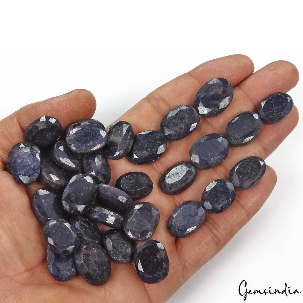 Blue Sapphire Lot, Loose Gemstone — 33 Pieces, 16mm to 20mm, 500 Ct, Madagascar