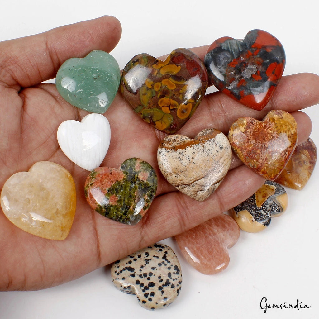 Selenite Lot, Loose Gemstone, Untreated, Multi Color — 12 Pieces, 22mm to 34mm, 870 Ct, Madagascar