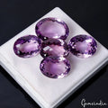 138.60 Cts Natural Untreated Brazilian Purple Amethyst Oval Cut Loose AAA Gems