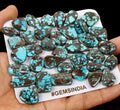 430 Ct Natural USA Blue Green Turquoise Mix Cab Loose Wholesale Gems For Jewelry
