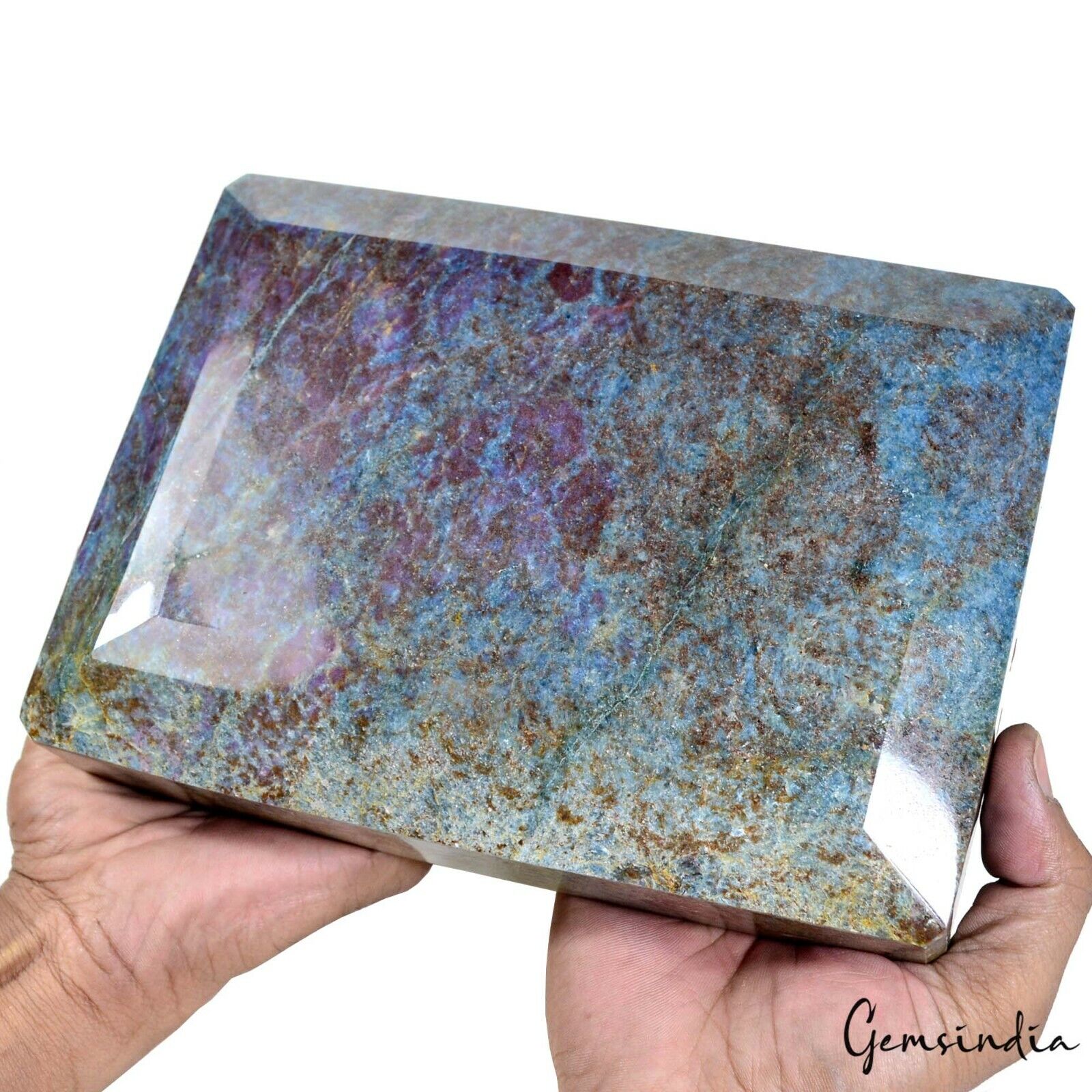 Ruby Kyanite Loose Gemstone, Untreated — 8.2 x6x3 inches, 33050 Ct (6.61 Kg)