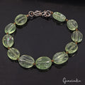 Fluorite Bracelet, Untreated — 12mm to 15mm, 87.60 Ct