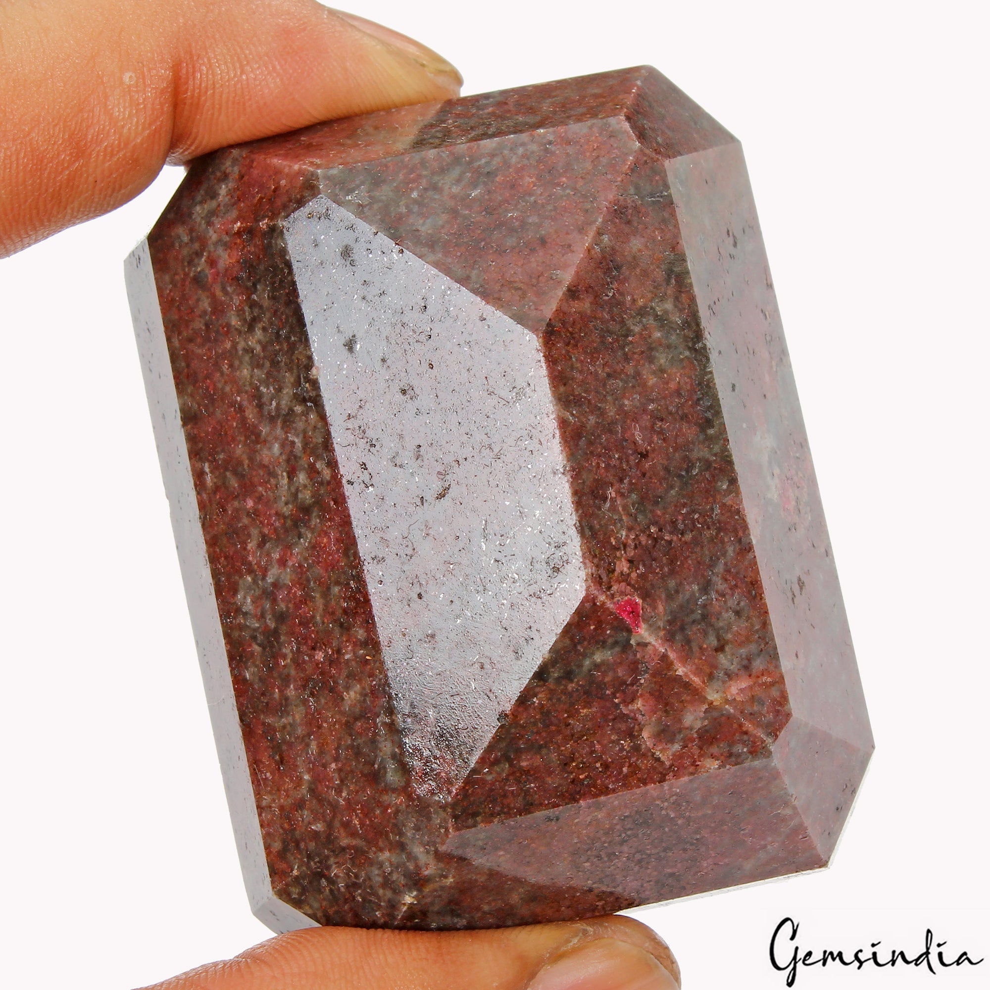 1230 Cts Natural Untreated Ruby Kyanite Octagon Cut Loose Earth mined Gemstone