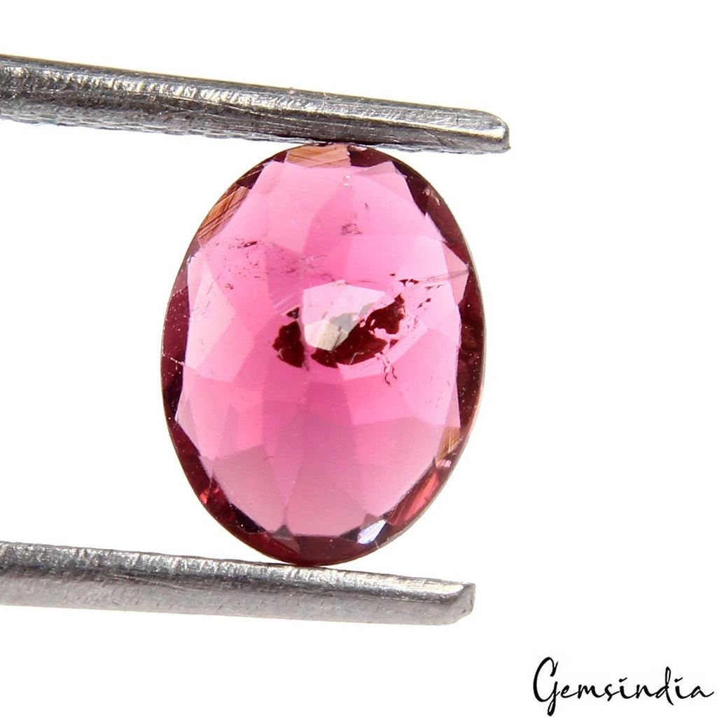 Certified 0.90 Ct Natural Unheated Mozambique Pink Rubellite Tourmaline Rare Gem