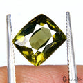 2.20 Ct. Ravishing Color Natural Green Zircon Full Sparkling& CLEAN Gemstone