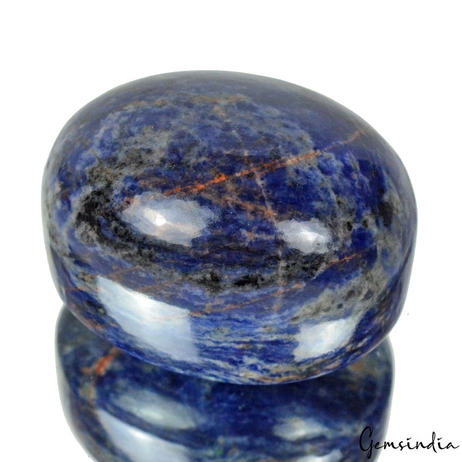 1760Ct Natural Untreated Blue Amazing Sodalite Oval Cab Loose Huge Size Gemstone