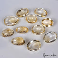 207 Ct Natural Brazilian Yellow Citrine Oval Cut Loose Jewelry Making Gemstones