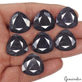 171.70 Ct/7 Pcs Natural Blue Sapphire Trillion Cut Calibrated 20mm Gem For Jewel
