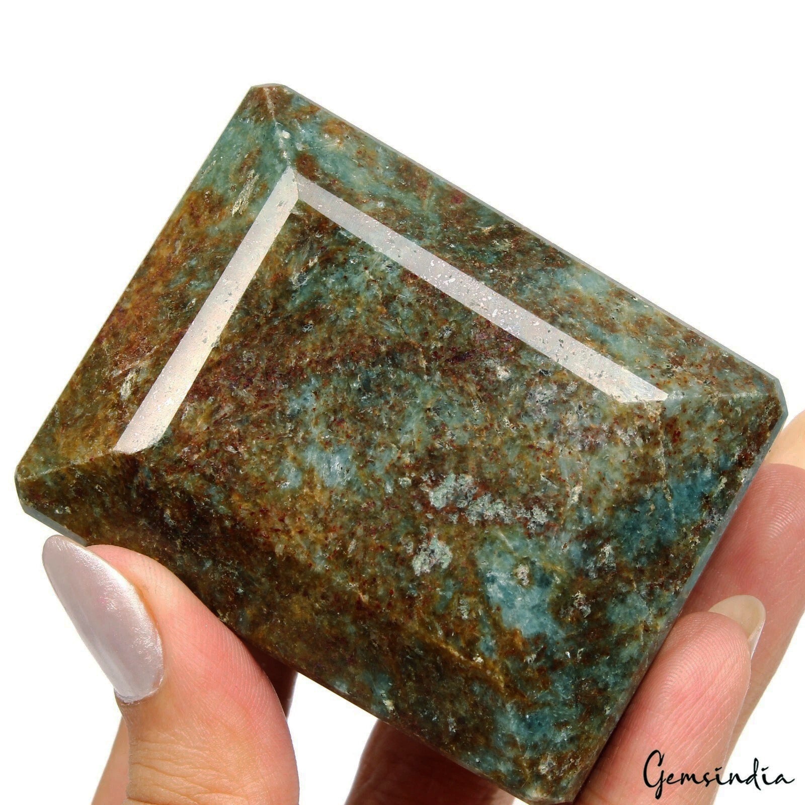 Huge 1730Ct Natural Kyanite Octagon Faceted Cut Earth Mined Museum Size Gemstone