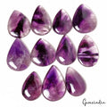 Amethyst Cabochon, Untreated, Purple — 30mm to 39mm, 450 Ct, Brazil