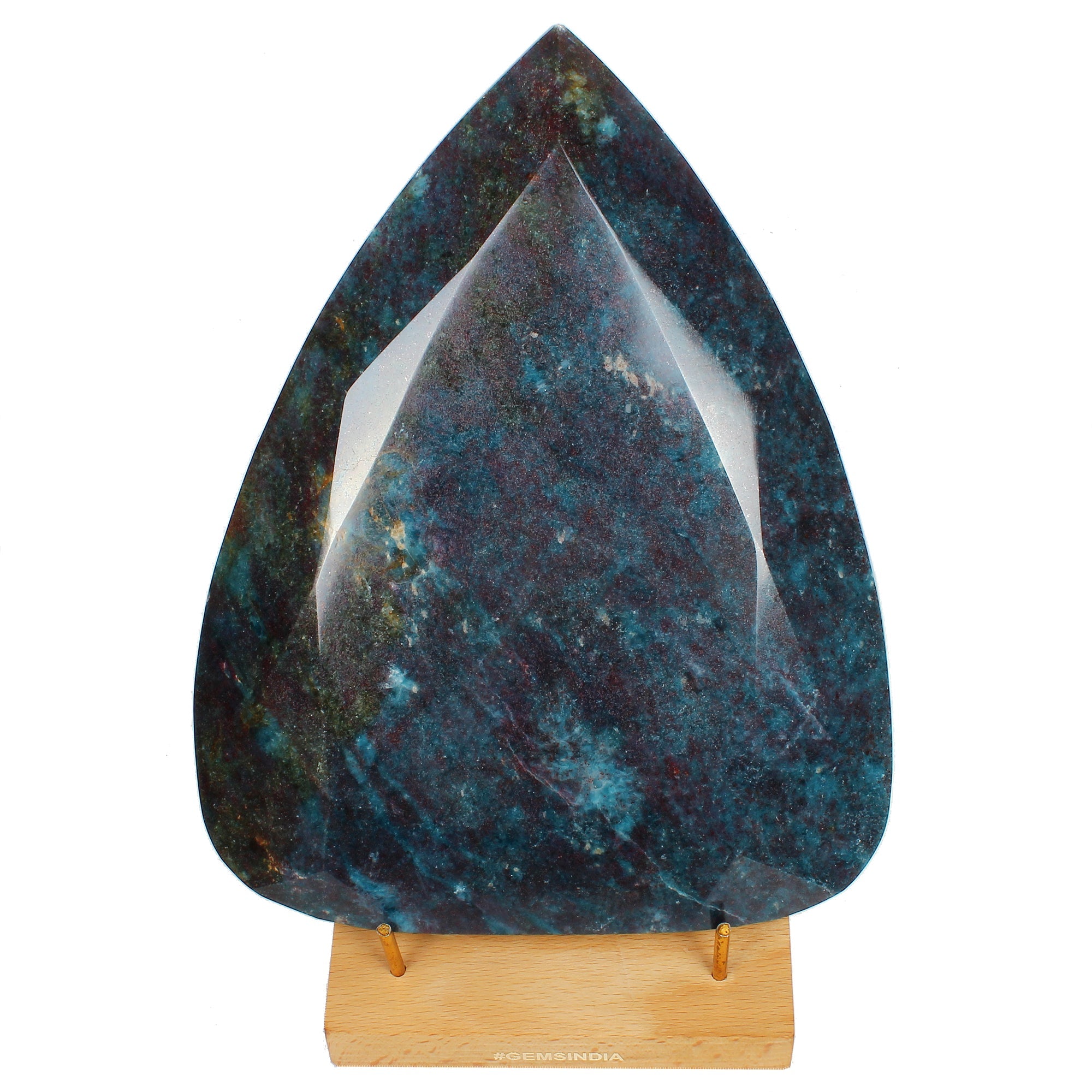 5.4 Kg Natural Ruby Kyanite Pear Cut Huge Rare Untreated Earth Mined Gemstone NM