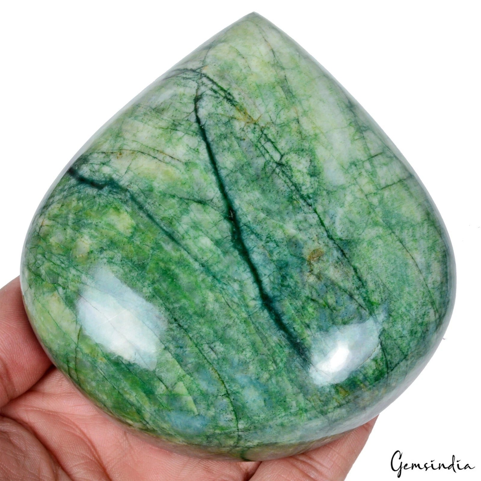 2950 Cts Natural Green Brazilian Emerald Pear Earth mined Loose Museum Size Gem