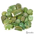 840 Cts/27 Pcs Natural Brazilian Green Emerald Mixed Faceted Cut Loose Gems Lot