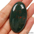 102.80 Ct Natural Green Red Bloodstone Jasper Oval Cab Polished Pendant Size Gem