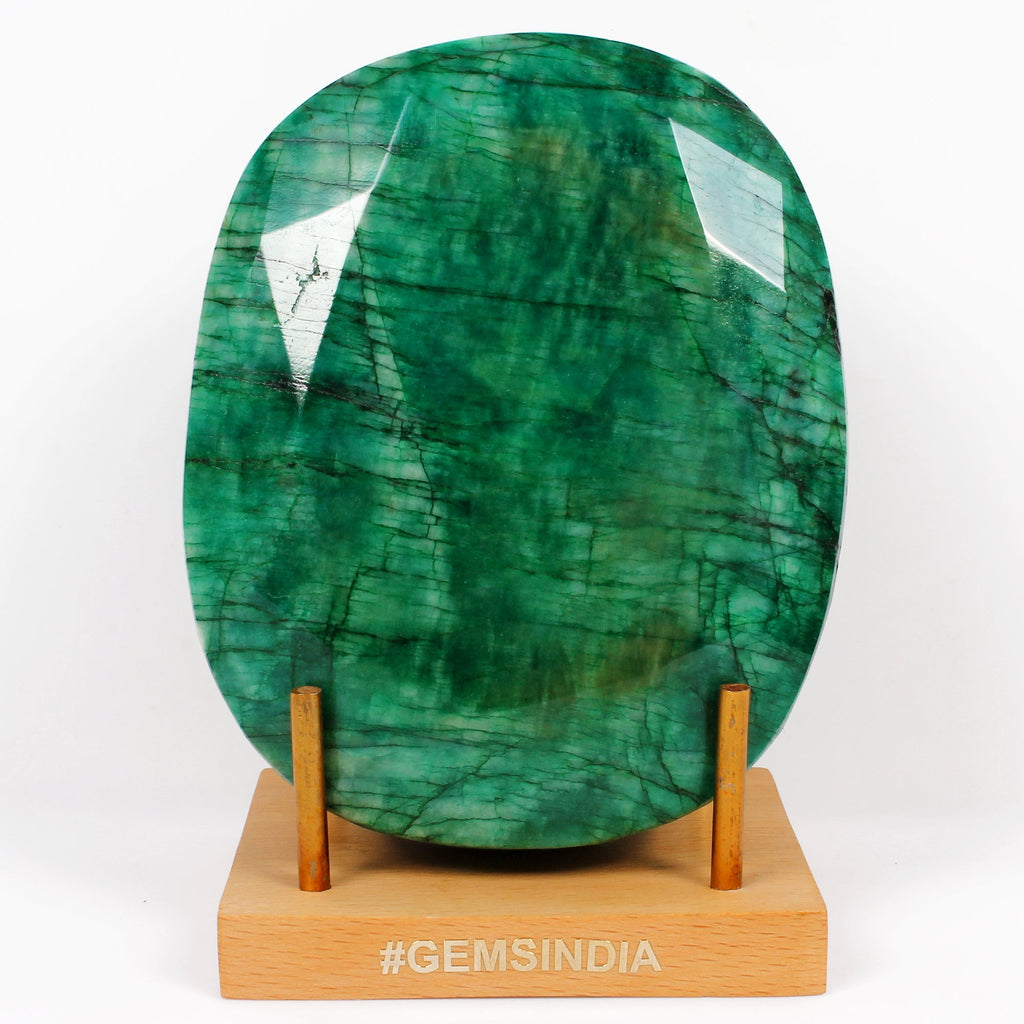 Fabulous Big Green Emerald Earth mined 4625 Ct Natural Huge Loose Certified Gem