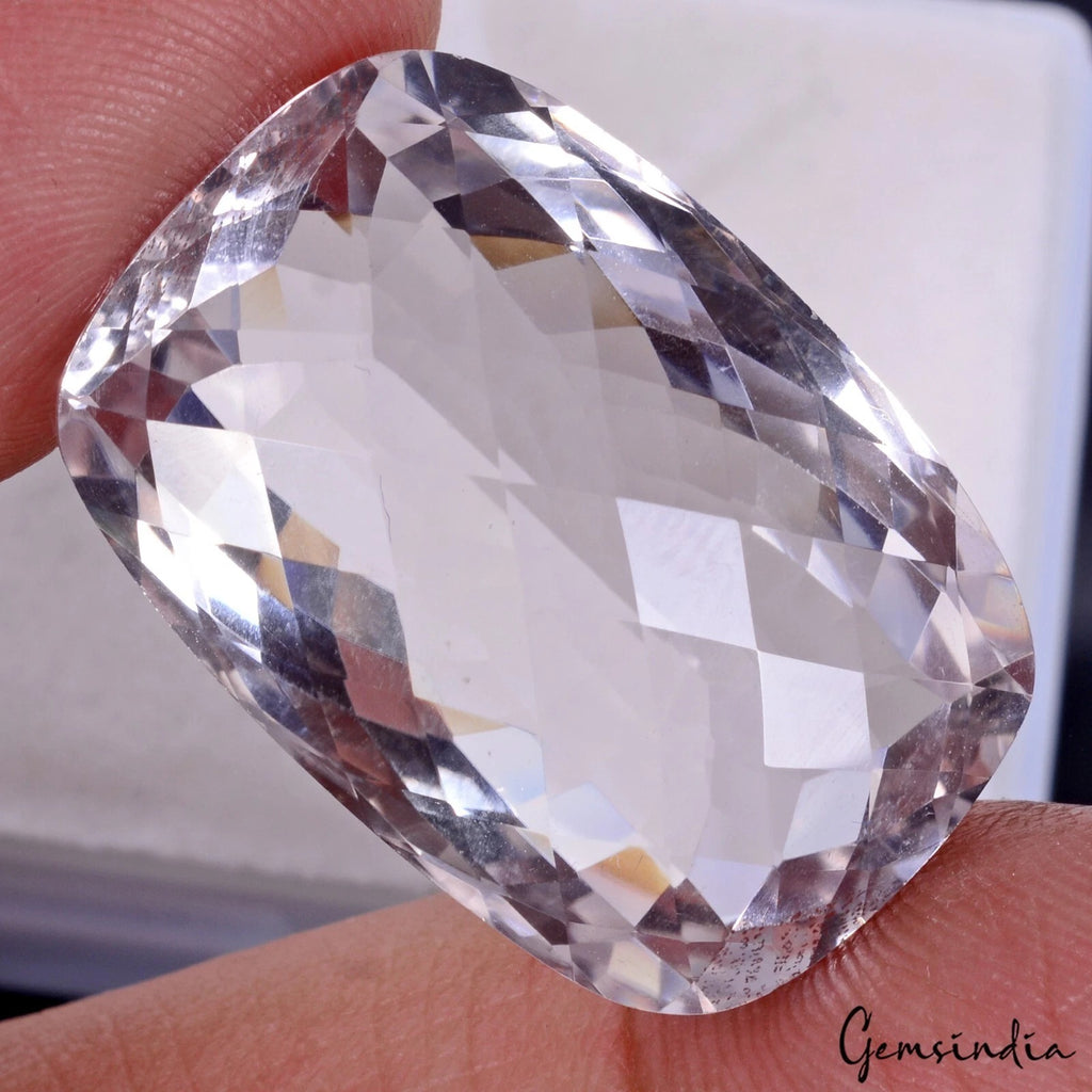 Amethyst Loose Gemstone, Untreated, Lavender — 28 x 19 x 12 mm, 45.00 Ct