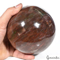 2.48 Kg Natural Brown Jasper Crystal Healing Chakra Spirit Huge Gem Sphere 4.7"