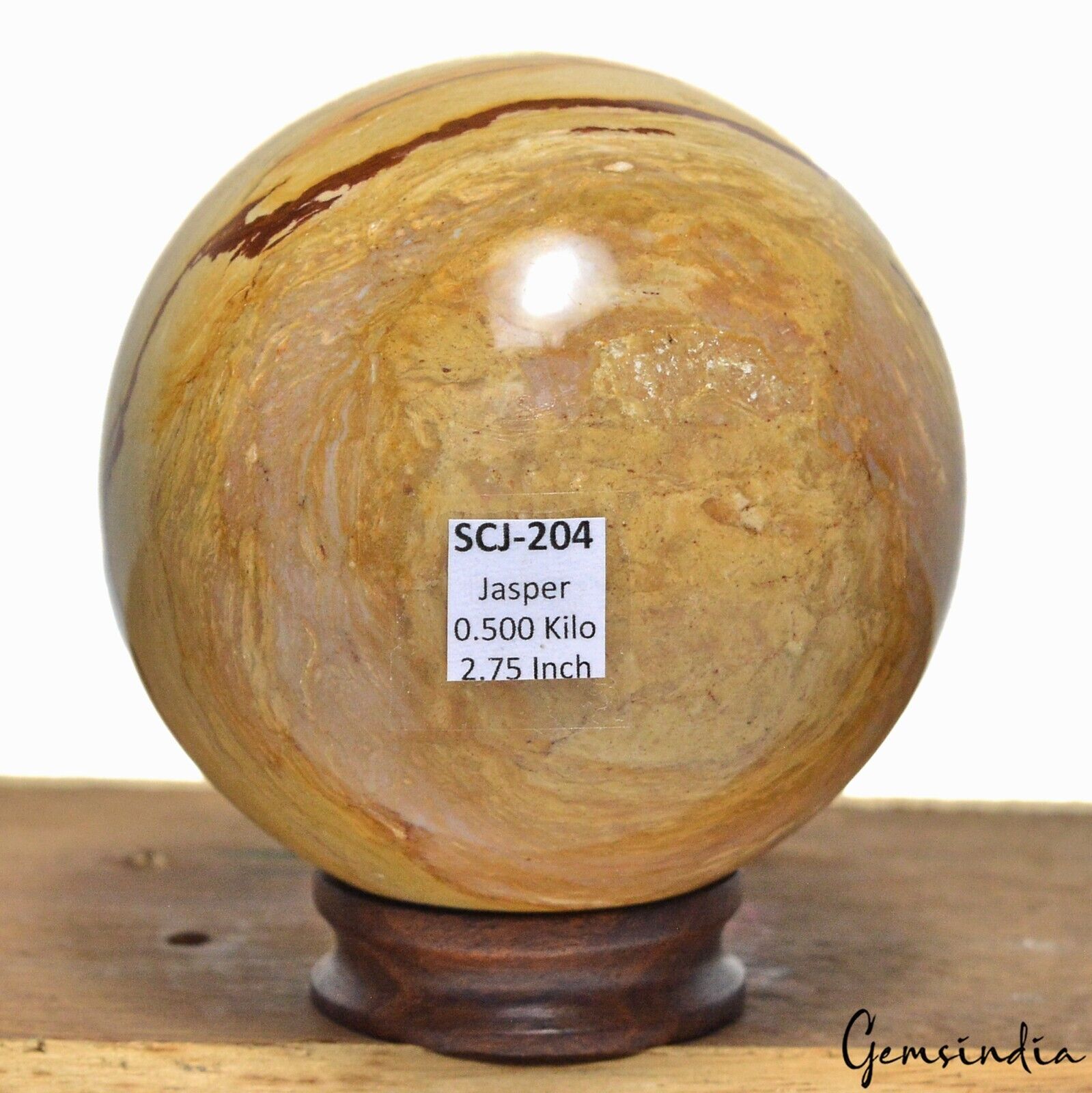 2500 Ct Natural Picture Jasper Healing Mineral Polished Sphere Gemstone w/ Stand