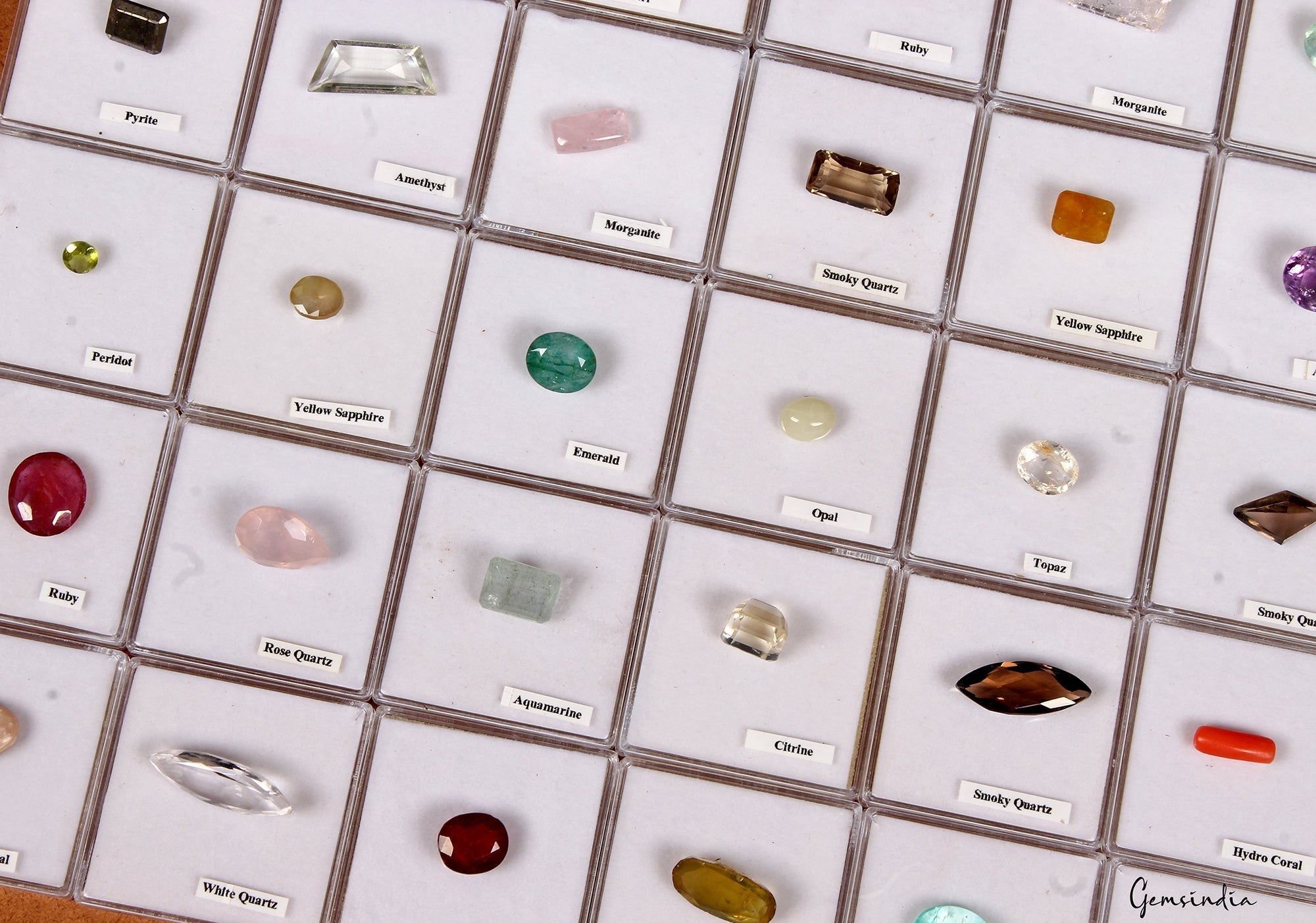 30 Pcs Estate Genuine Semi Precious Loose Mix Cut Jewelry Gemstones Collection g