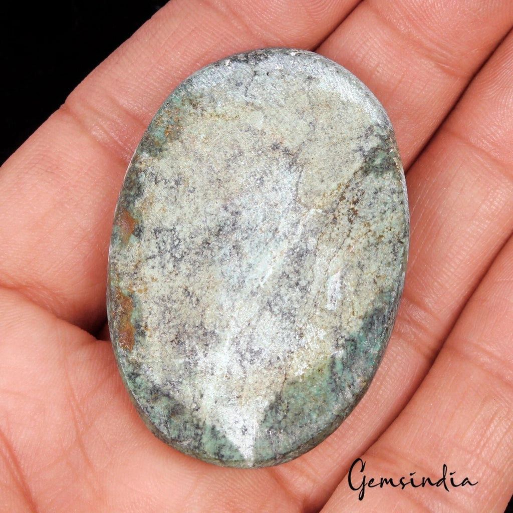 110.70 Ct Natural Designer Turquoise Oval Cabochon Loose Gemstone For Pendant