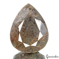 Certified 450 Cts Natural Untreated Brown Sapphire Pear Cut Earth Mined Huge Gem