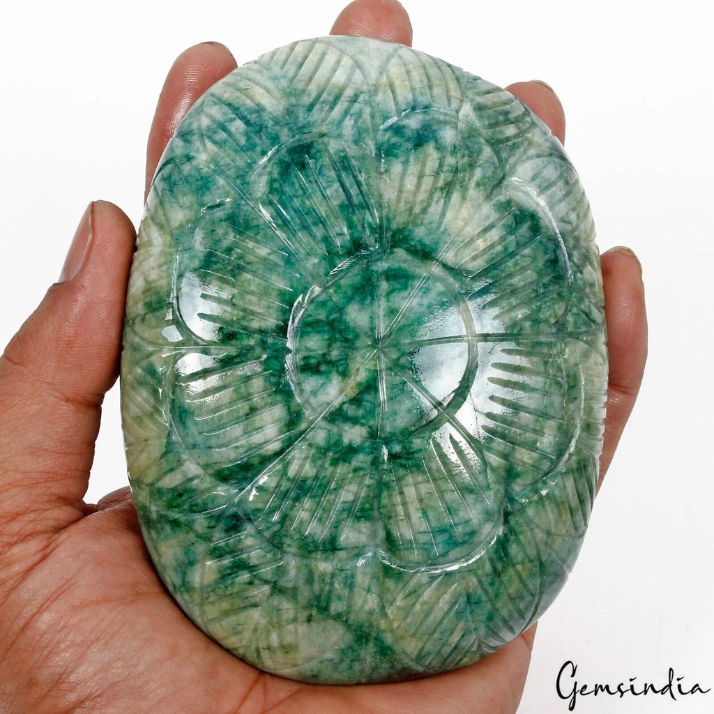 3420 Ct Natural Green Brazilian Emerald Earth Mined Carving Museum Size Gemstone