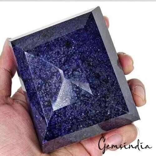 4400 Cts Natural Blue Sapphire Rectangular Cut Huge Earth Mined Museum Size Gem
