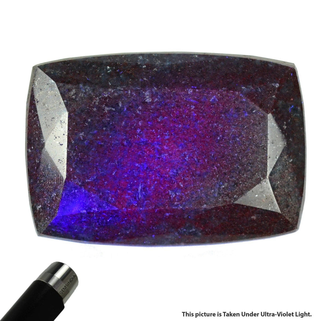 1490 Cts Natural Untreated Bi Color Ruby Kyanite Cushion Cut Huge Loose Gemstone